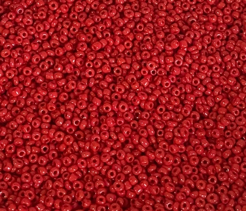 COD 4388 - Miçanguinha Chinesa Vermelho Sangue - 10 gramas