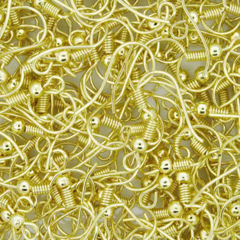 COD 4779 - Anzol Para Brincos Dourado - 5 Pares