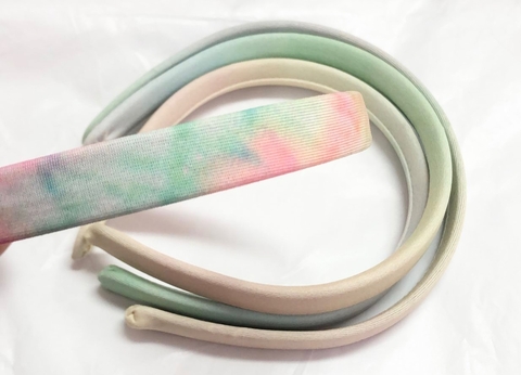 COD 7361 - Tiara 15mm em Suplex Tie Dye - Unidade