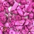 COD 9398 - Cascalho de Pedra Natural Howlita Pink - Quantidade aproximada equivalente a um fio de 40cm