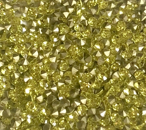 COD 2840 - Pedras de Strass SS10/PP21 Citrine - 30 Unidades.