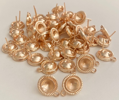 COD 3231 - Pino Para Brinco No Ouro Cataforético - PAR