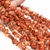COD 9363 - Cascalho de Pedra Natural Coral Alaranjado - Quantidade aproximada equivalente a um fio de 40cm. - comprar online