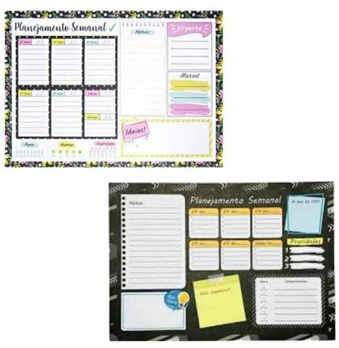 COD PC154 - Planner Semanal 30x22 Bloco - Unidade