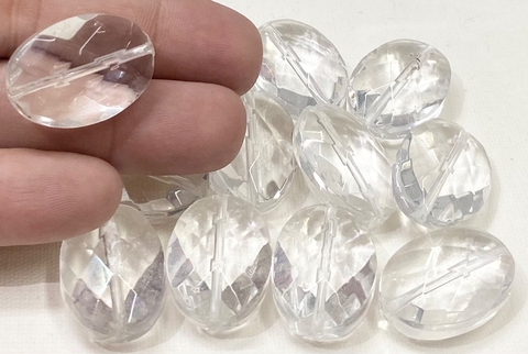 COD 1563 - Cristal Passante Oval - Unidade