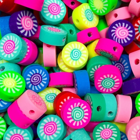 COD 8526 - Fimo Emborrachado Candy - 10 Unidades