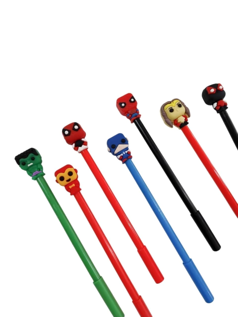 COD PC190 - Caneta Super Heróis - Unidade