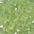 COD 5558 - Cristal de Vidro 6mm Verde Limão AB (CRISTAL PINTADO) - Aprox. 90 Pedras