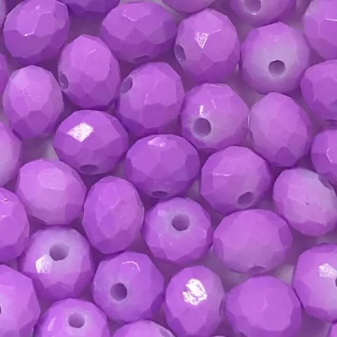 COD 8999 - Cristal 8mm Lavender (CRISTAL PINTADO) - Aprox. 65 Pedras