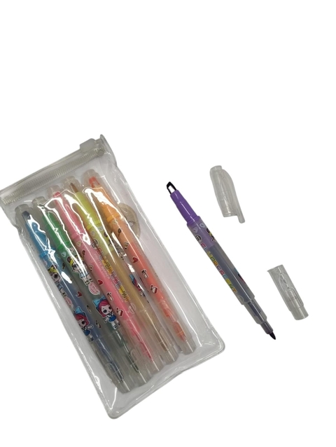 COD PC147 - Kit Marca Texto C/2 Pontas Boneca LOL - 1 Kit C/6 Unidades
