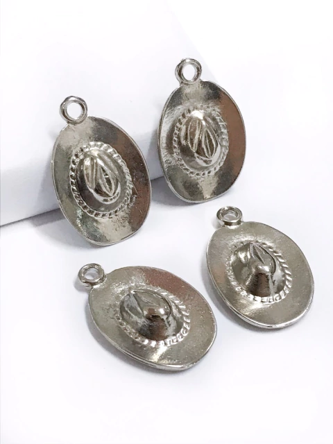 COD 3170 - Pingente Chapéu Boiadeiro 1.8x2.8cm - Unidade