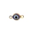 COD 8607 - Olho Grego com 2 saidas 6mm - Pacote C/4 Unidades