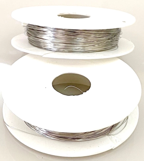 COD 4748 - Fio Metálico (Cooper) Prateado 0.20 - 50 Metros