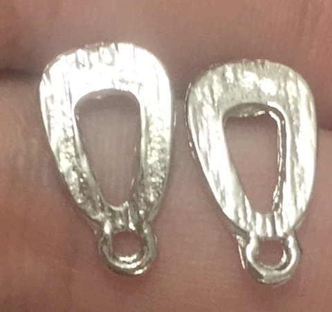 COD 1881 - Pino Para Brinco Prateado - PAR