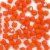 COD 9318 - Cristal 4mm Balão Laranja - Com Aprox. 80 pedras
