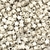 COD 7277 - Estrelinhas Passantes 10mm Creme - 10Gramas