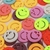 COD 6935 - Pingente de Resina 20mm Smiles - Unidade
