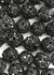 COD 1905 - Bola de Strass 10mm Preta - 4 Unidades