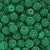 COD 8349 - Pérola Craquelada 10mm Verde Bandeira - 20 Gramas