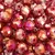 COD 2658 - Cristal 8mm Vermelho Irizado - Aprox. 65 Pedras