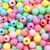COD 9092 - Bola de Plástico 6mm Candy Colors - 10 Gramas