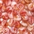 COD 9151 - Cristal 12mm Laranja Mesclado - Aprox. 60 Pedras
