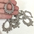 COD 648 - Base de Brinco Prateada - PAR
