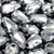 COD 309 - Gota de Cristal 10x15 Prateada - 4 Unidades