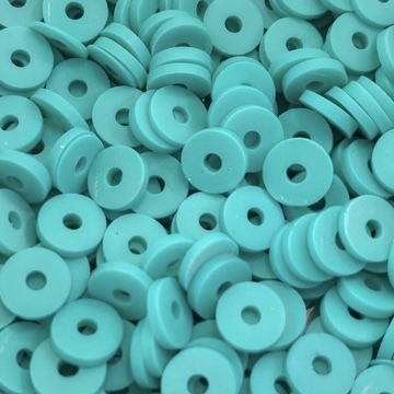 COD 8308 - Fimo 6mm Turqueoise - Aprox. 400 Peças