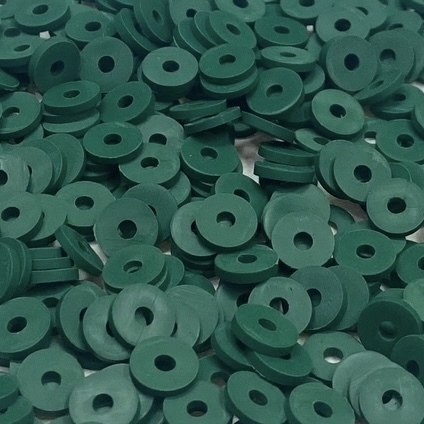 COD 6792 - Fimo 6mm Verde Militar - Aprox. 400 Peças