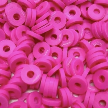 COD 8323 - Fimo 6mm Neon Pink - Aprox. 400 Peças
