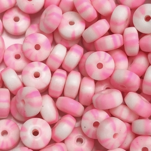 COD 4057 - Fimo Drops 6mm - Fio com 40cm (Aprox. 115 Peças)