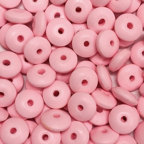 COD 1942 - FIMO RONDEL 8MM - FIO COM 40CM (APROX. 115 PEÇAS).