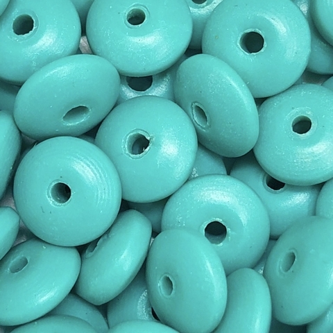 COD 1229 - FIMO RONDEL 8MM - FIO COM 40CM (APROX. 115 PEÇAS).