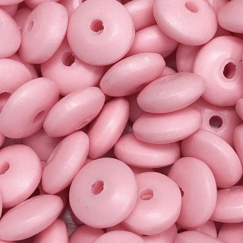 COD 1024 - FIMO RONDEL 8MM - FIO COM 40CM (APROX. 115 PEÇAS).