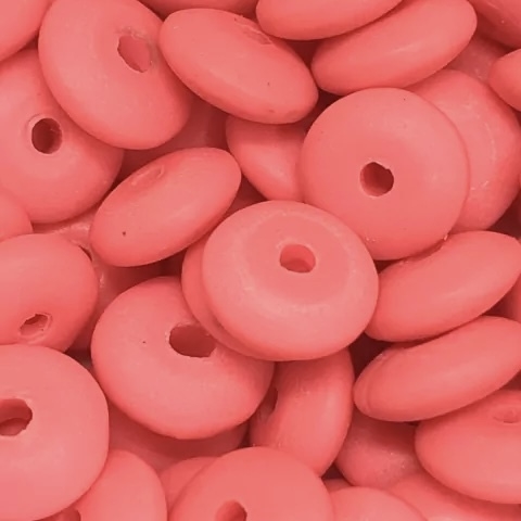 COD 1023 - FIMO RONDEL 8MM - FIO COM 40CM (APROX. 115 PEÇAS).