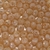 COD 5097 - Cristal 6mm Pêssego Alaranjado Irizado - Aprox. 90 Pedras