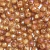 COD 6018 - Cristal 6mm Gold Alaranjado - Aprox. 90 Pedras