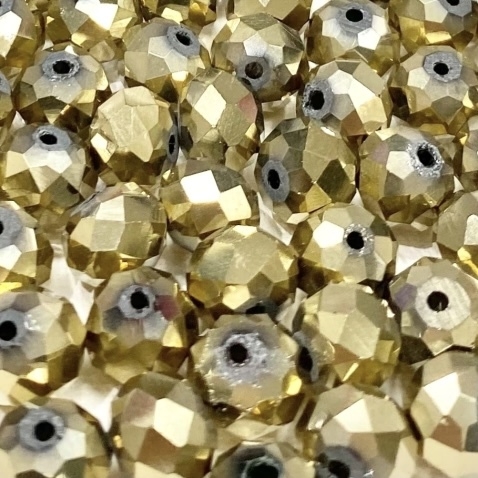 COD 5095 - Cristal 6mm Aurum - Aprox. 90 Pedras