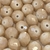 COD 267 - Cristal 4mm Bege Perolado - Aprox. 140 Pedras
