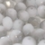 COD 191 - Cristal 6mm Branco Mesclado - Aprox. 90 Pedras.