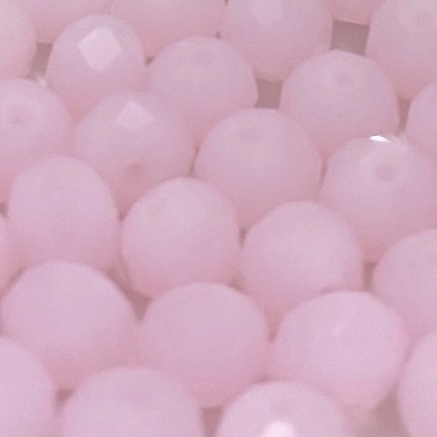COD 1591 - Cristal 4mm Rosa Bebe - Aprox. 140 Pedras