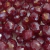 COD 3022 - Cristal 4mm Vermelho Escuro Irizado - Aprox. 140 Pedras