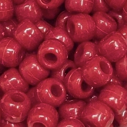 COD 7272 - Conta Tererê 10mm Vermelho - 10 Gramas