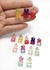 COD 6388 - Pingente Gummy Bear Glitter - Unidade