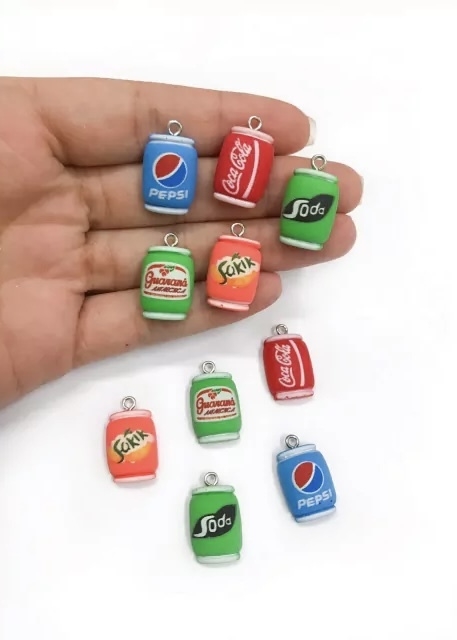 COD 3124 - Pingente Drink's - 2 Unidades