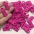 COD 7405 - Prendedor de Chupeta Pink - 2 Unidades