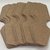 COD 6427 - Cartela Para Colar e Brinco Kraft - 10 unidades