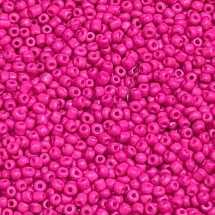 COD 7758 - Miçangão Chinês Rosa Pink - 10 Gramas
