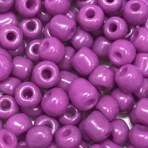 COD 1823 - Miçangão Chinês Magenta - 10 Gramas